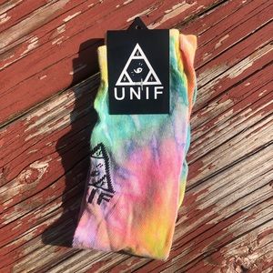 UNIF Knee Tie Dye Socks